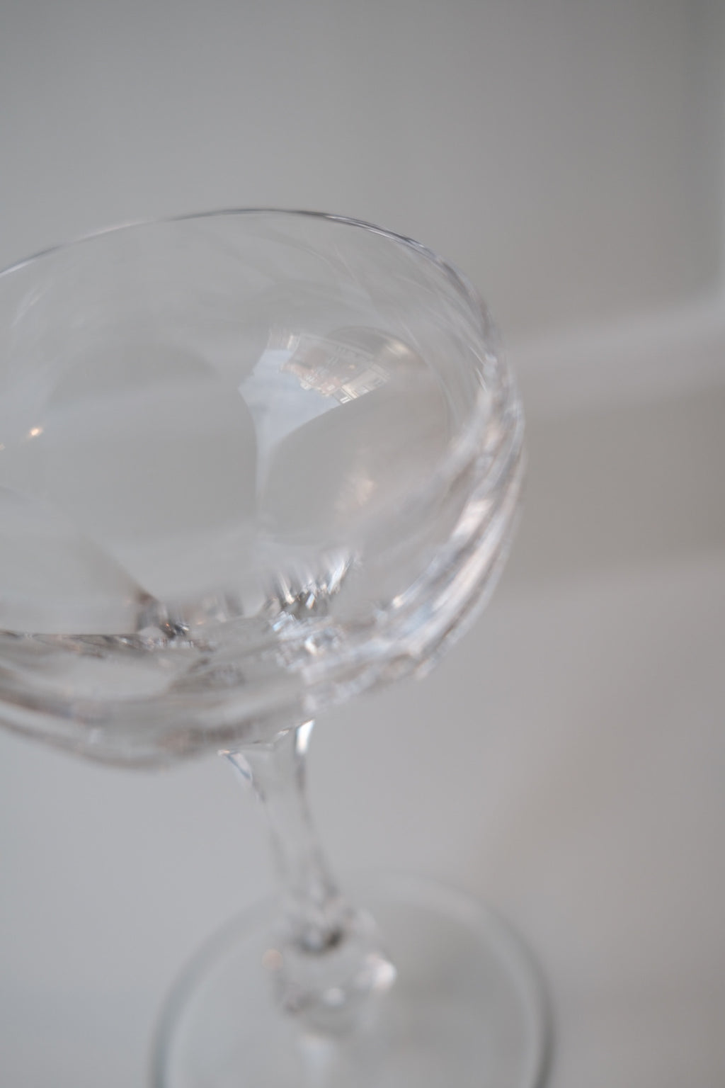 Vintage Champagneskål • Glas • 15 cm • DORA
