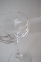 Vintage Champagneskål • Glas • 15 cm • DORA