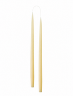 Hånddyppede kronelys • 45 cm • Elfenben – 2 stk. fritlagt