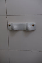 Knage • Porcelæn • 2 • Hvid • Firkantet