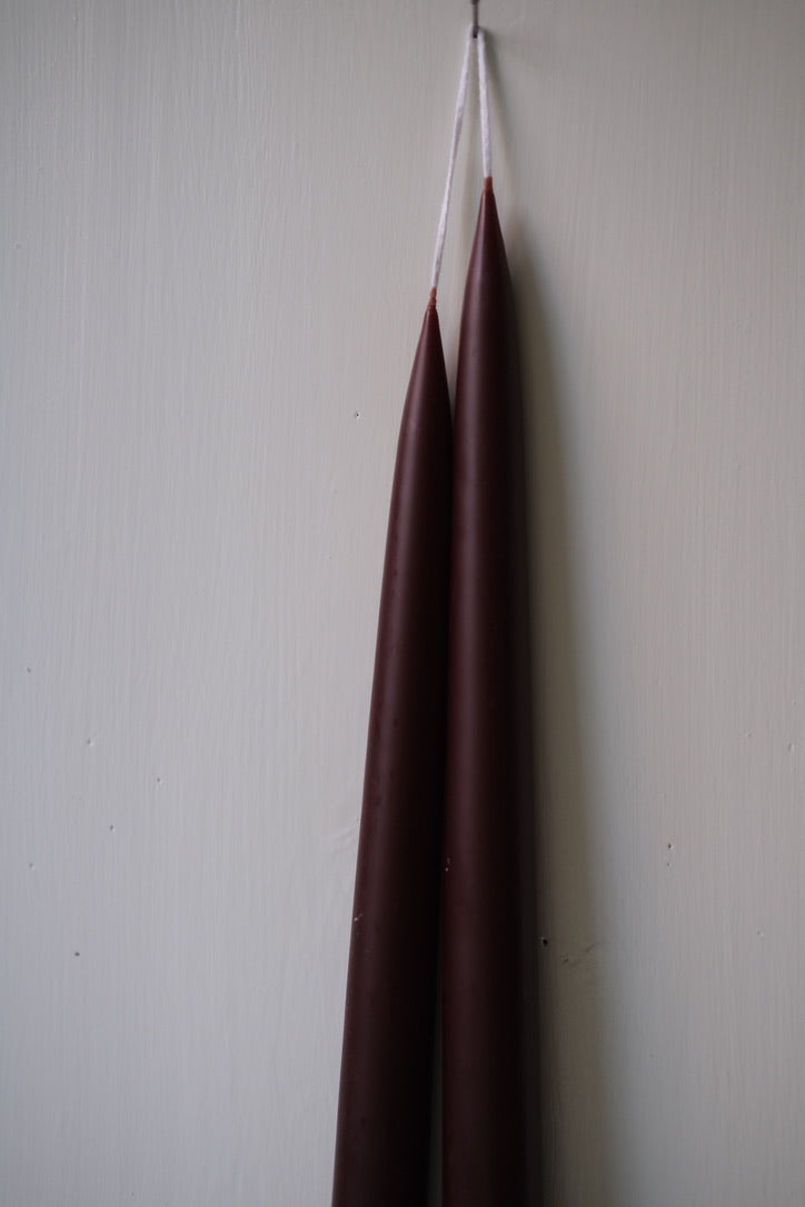 Hånddyppede kronelys • 45 cm • 2 stk.