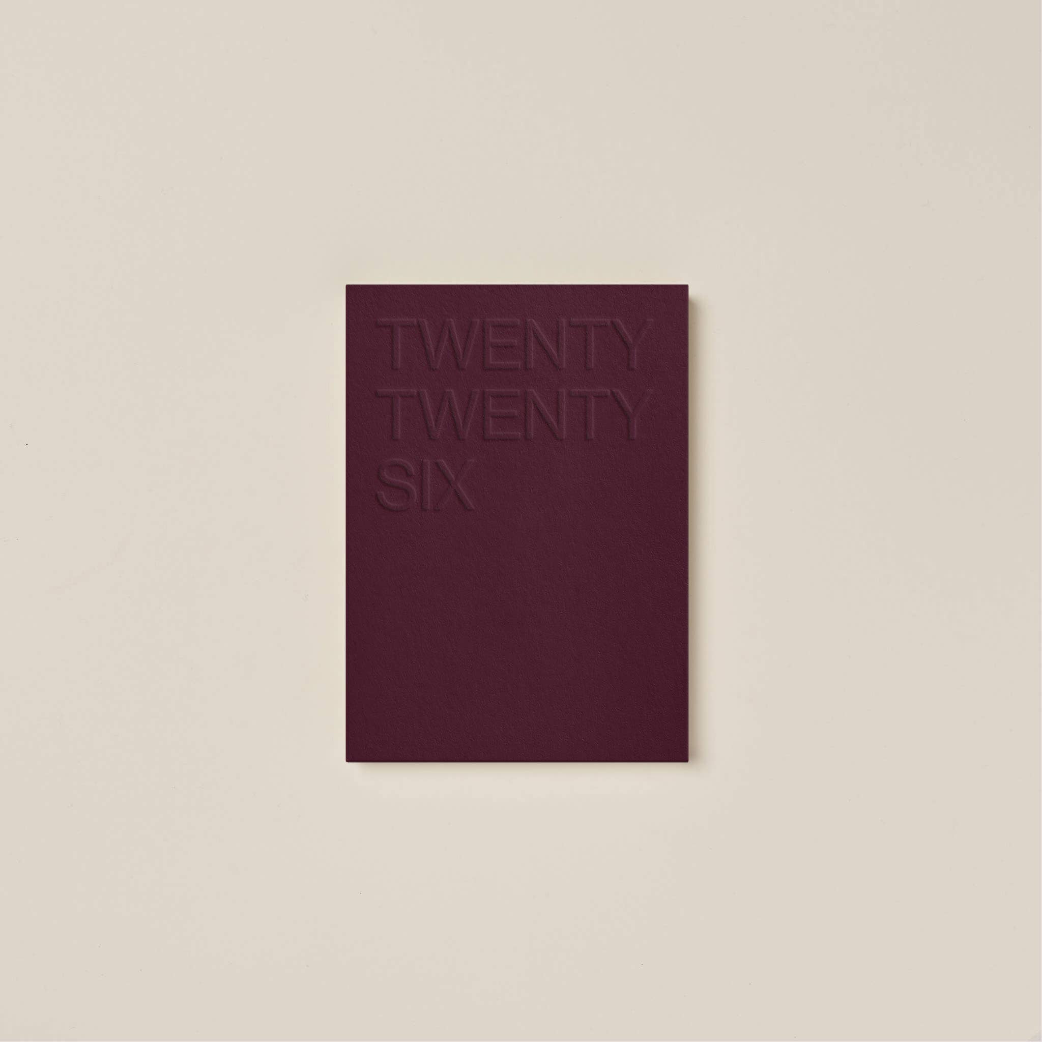 Årskalender • Claret • 2026