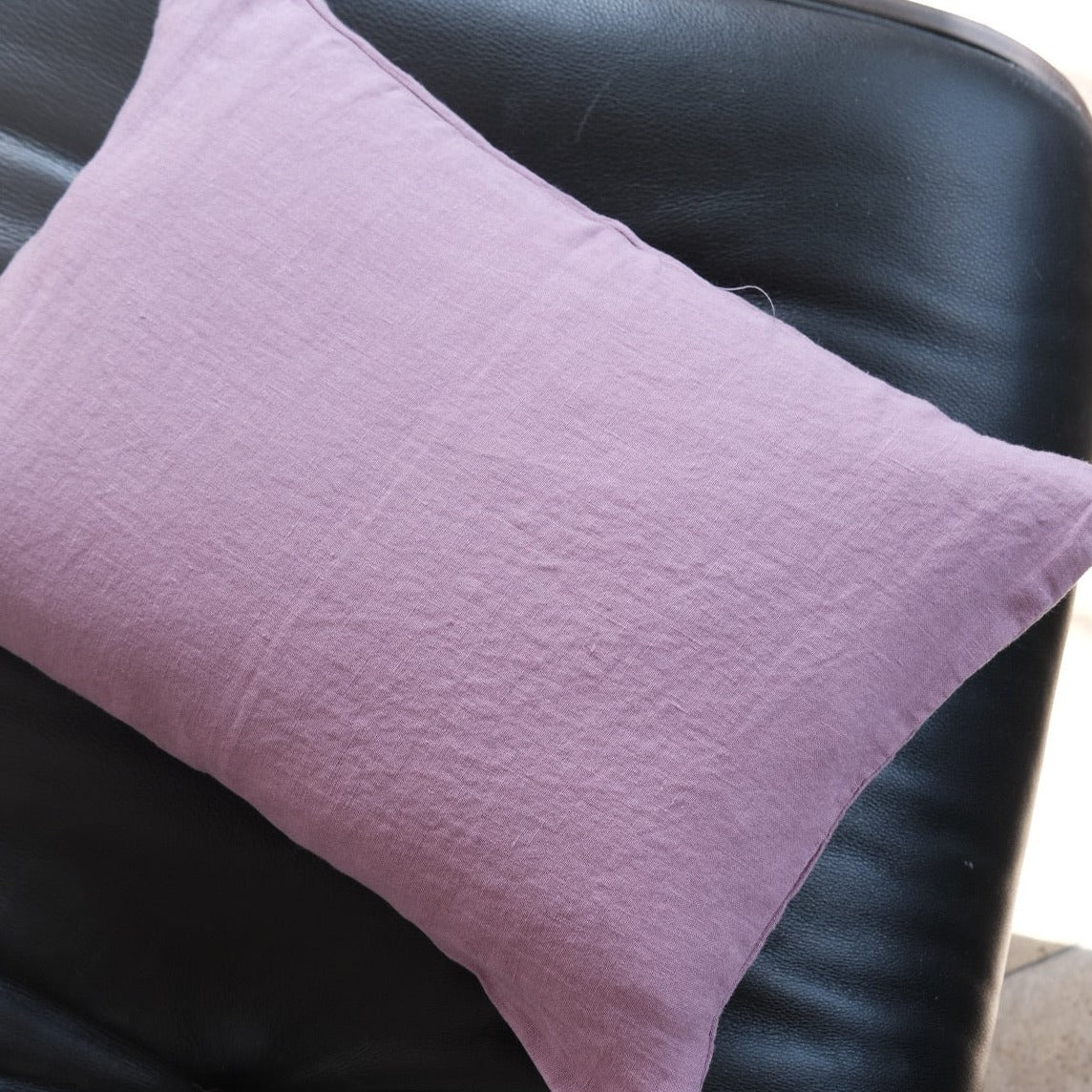 Flax pillow • 30x40 • Violette