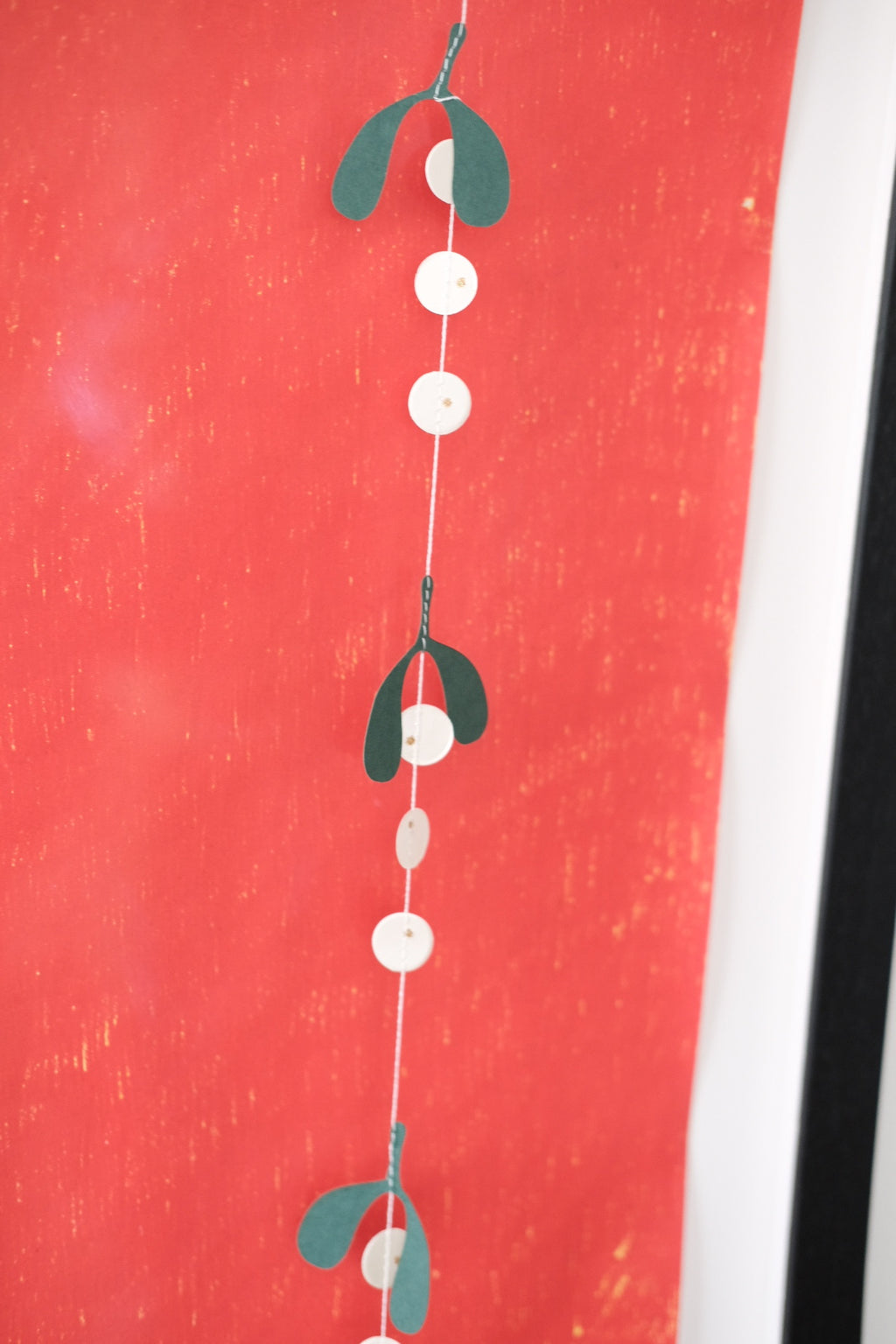 Julepynt • Papir • Guirlande • Mistelten