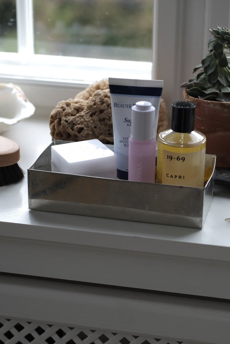 Handmade Rectangular Box • Tin • Large