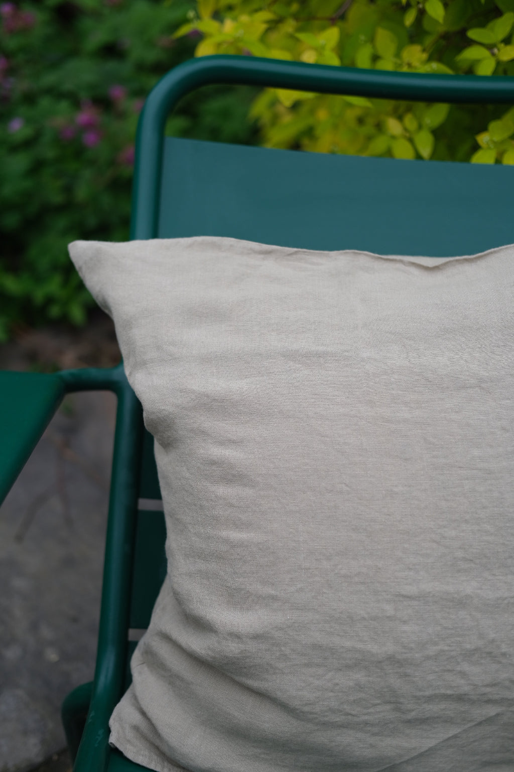 Pillowcase • Linen • Medium • Laurel • Dusty green