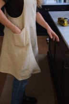 Forklæde • Japansk • Lys Gul • Safran Chiné