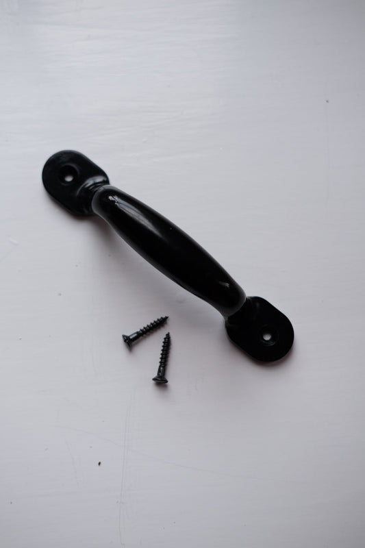 Hanger handle • Bakelite • 122 mm • Black