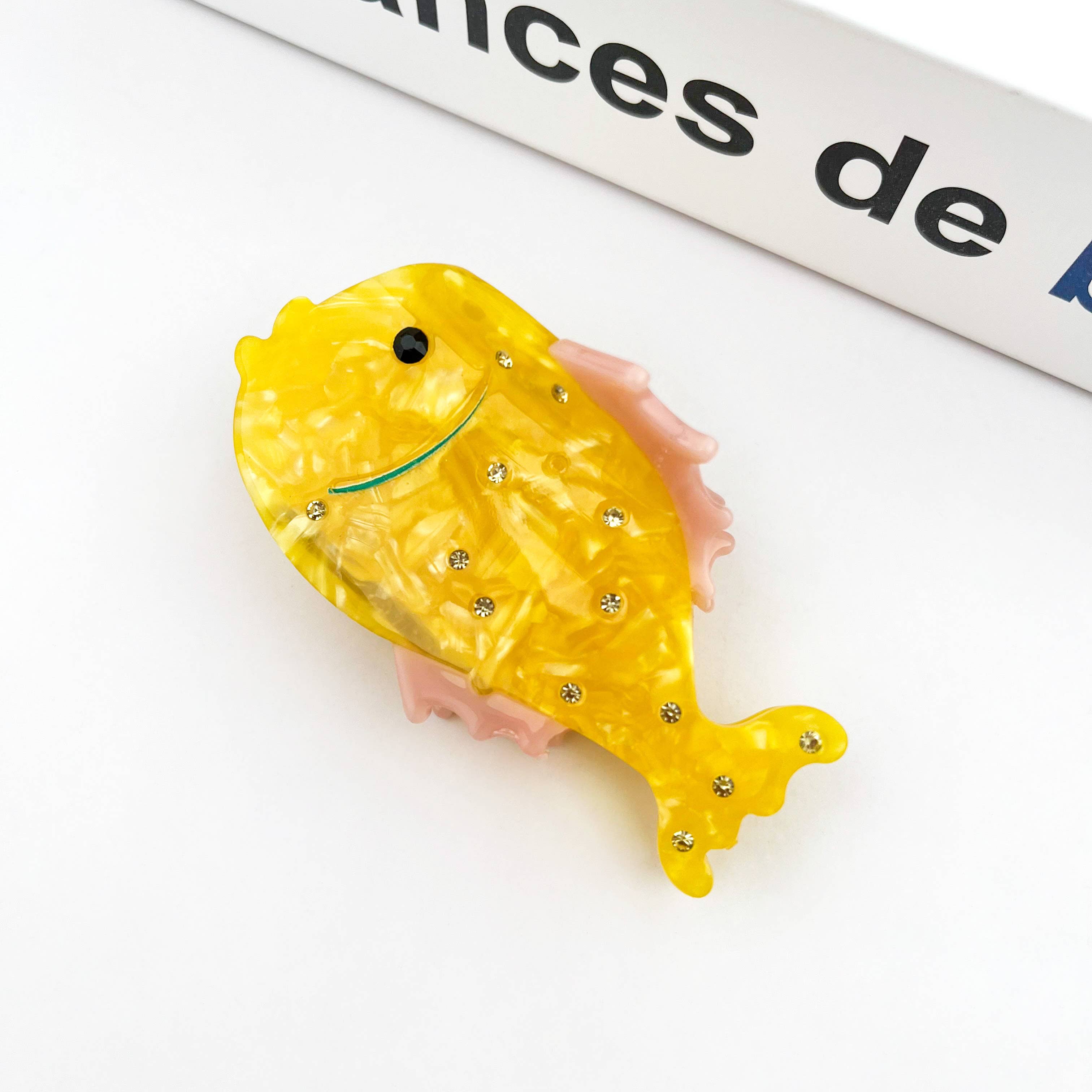 Hårklip • Tropisk fisk • Gul