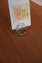 Foto holder ramme af mundblæst glas fra Marqversen Möglich, elegant design, enkeltstående med klar glasramme.