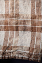 Pudevår • Hør • 30x40 cm • Carreaux Caramel