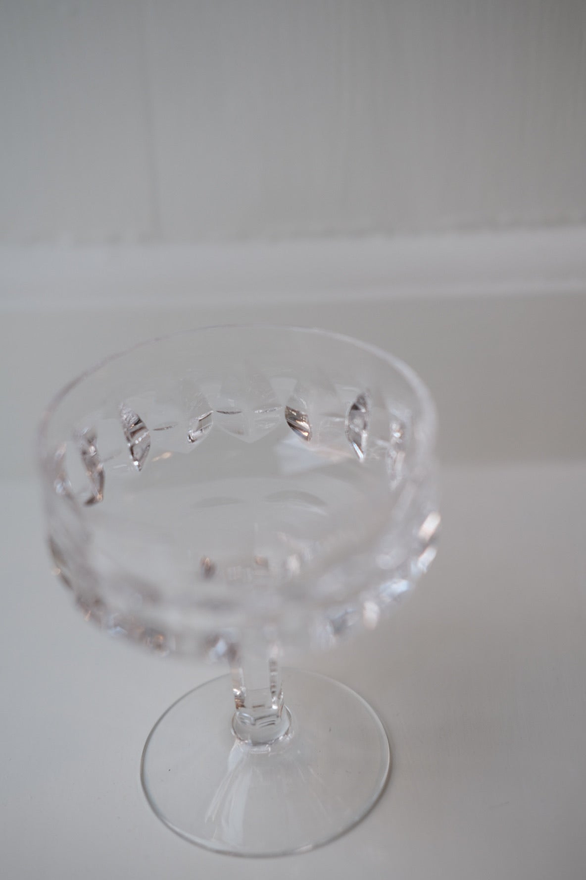 Vintage Likørglas • Krystal • 8,5 cm