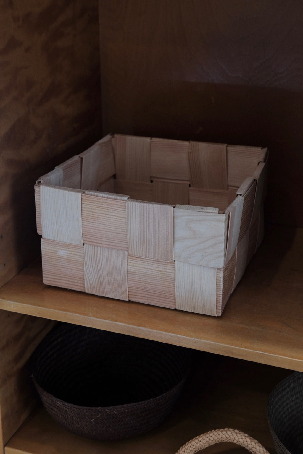 Kurv • Opbevaring • Pinjetræ