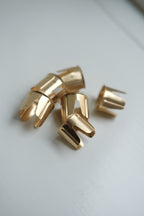 Light cuffs • Crown light • Brass • 6 pcs