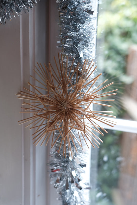 Christmas ornaments • Decoration • Straw • 1 pc