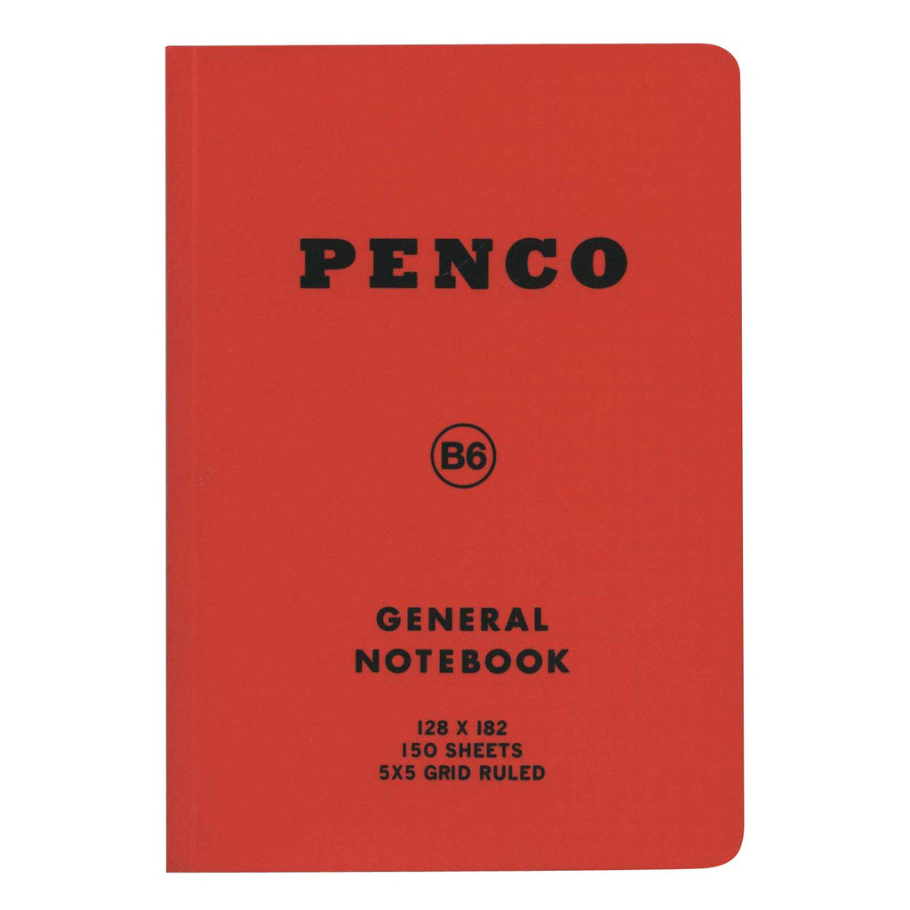 Notesbog • B6 • Rød