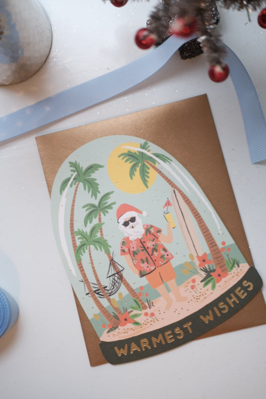 Christmas cards • Warmest Wishes • Santa Claus