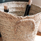 Kurv • Opbevaringkurv • Lille • Flettet Siv