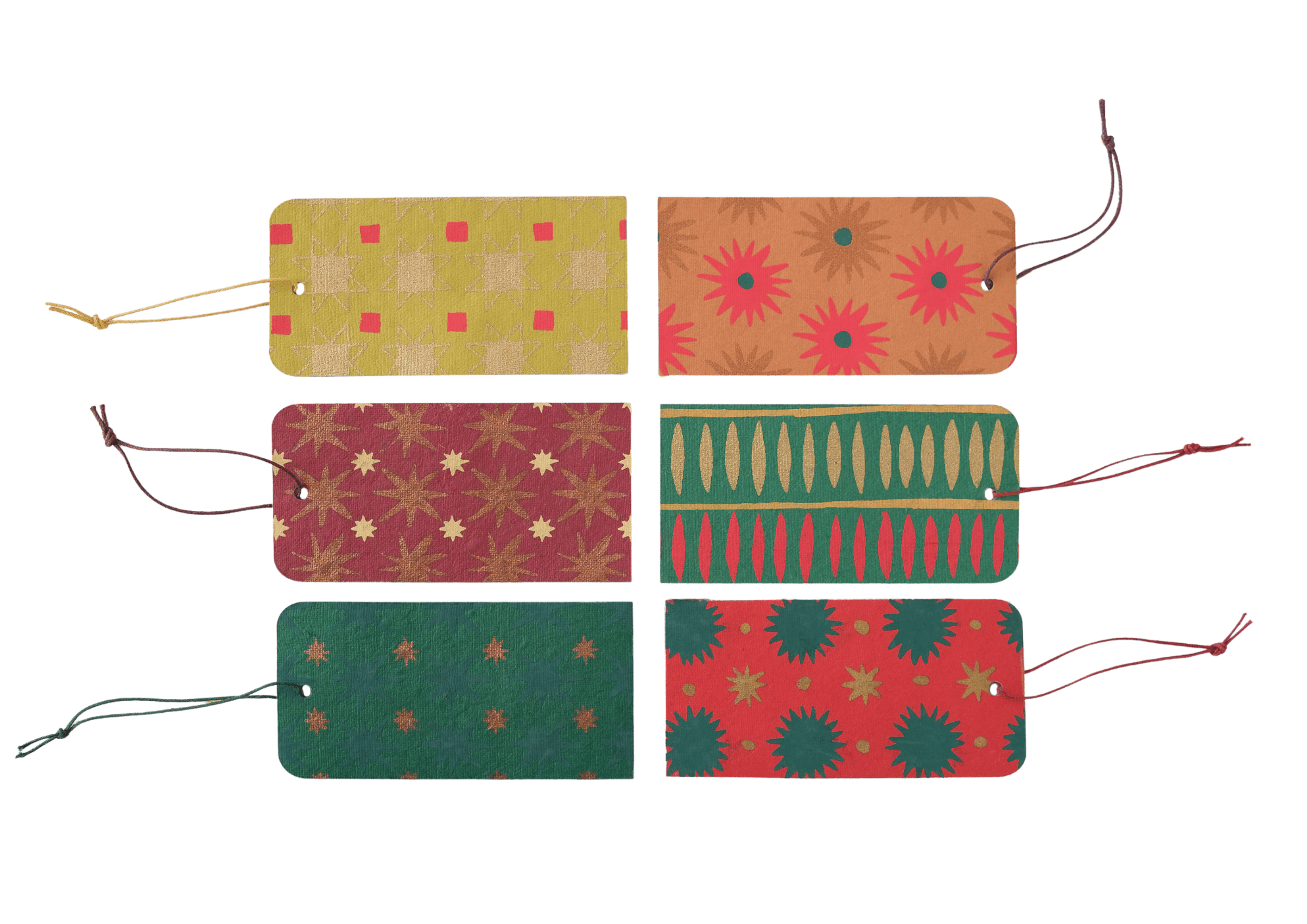 Gavepapir • Gavemærker • 6stk