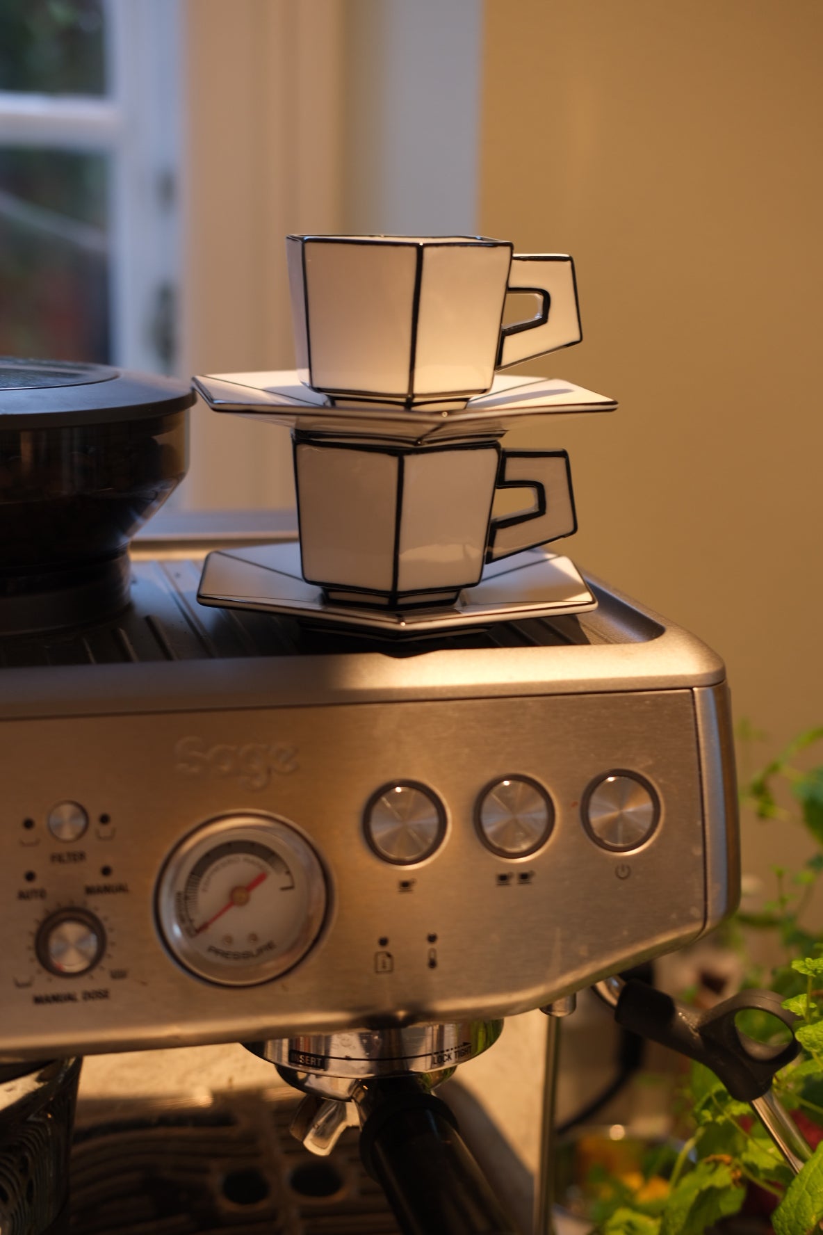 Espressokop med underkop • Carte Blanche • Serax