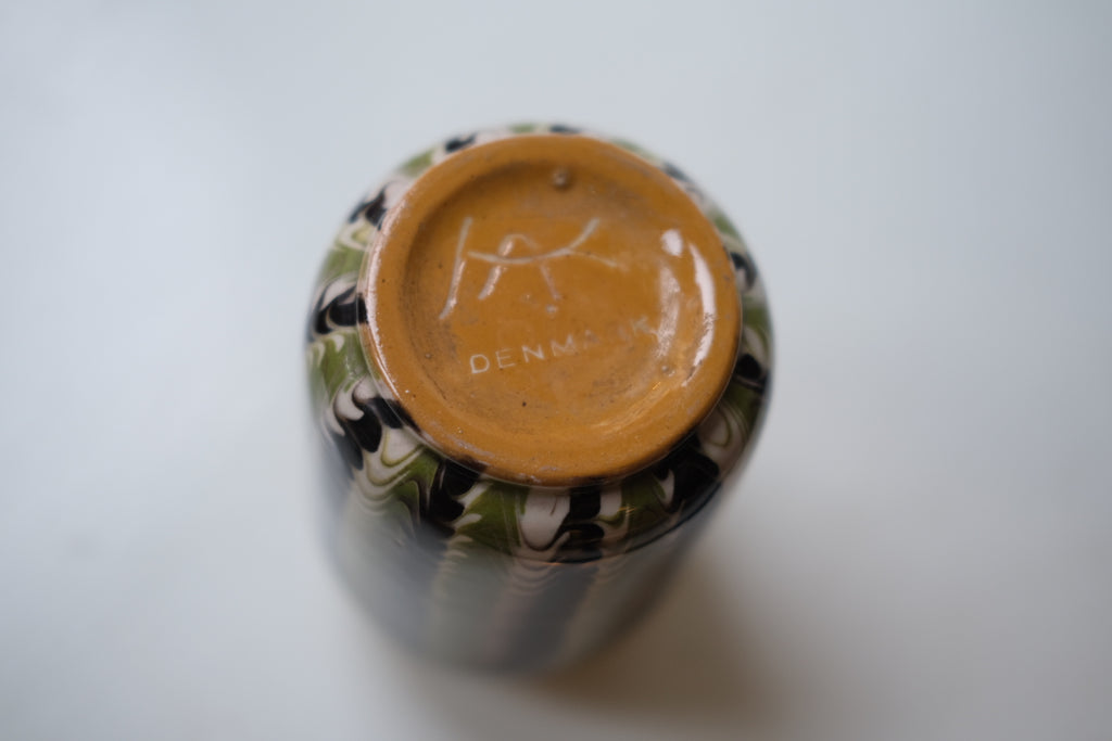 Vintage • Vase • Keramik • Sildeben