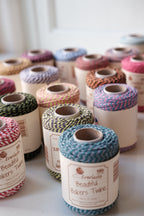 Bakers Twine • Striped cotton string • 100 meters