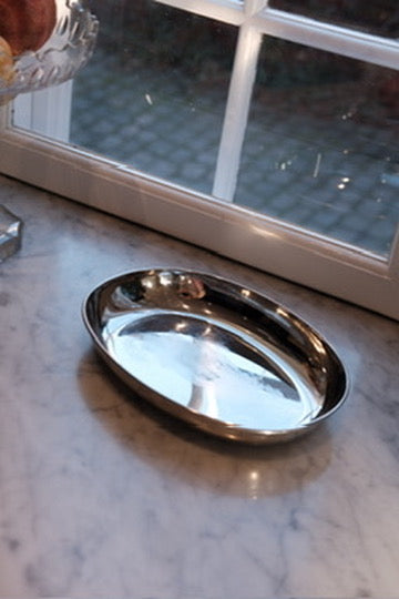 Bakke / Underskål • Oval • Stål