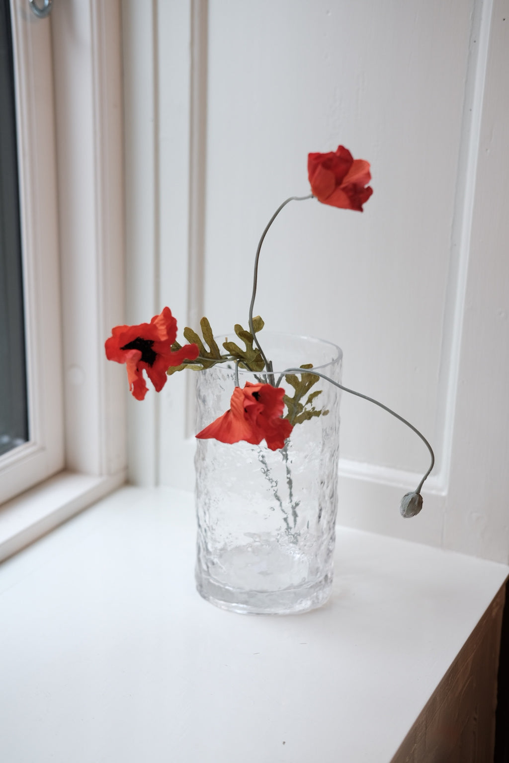 Blomst • Valmue • 3 blomster • Orange • DORA