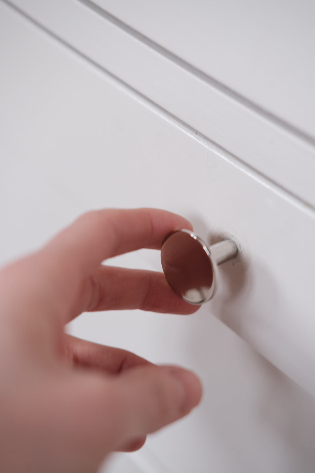 Møbelknap • Greb • Krom • Dyb 28 mm