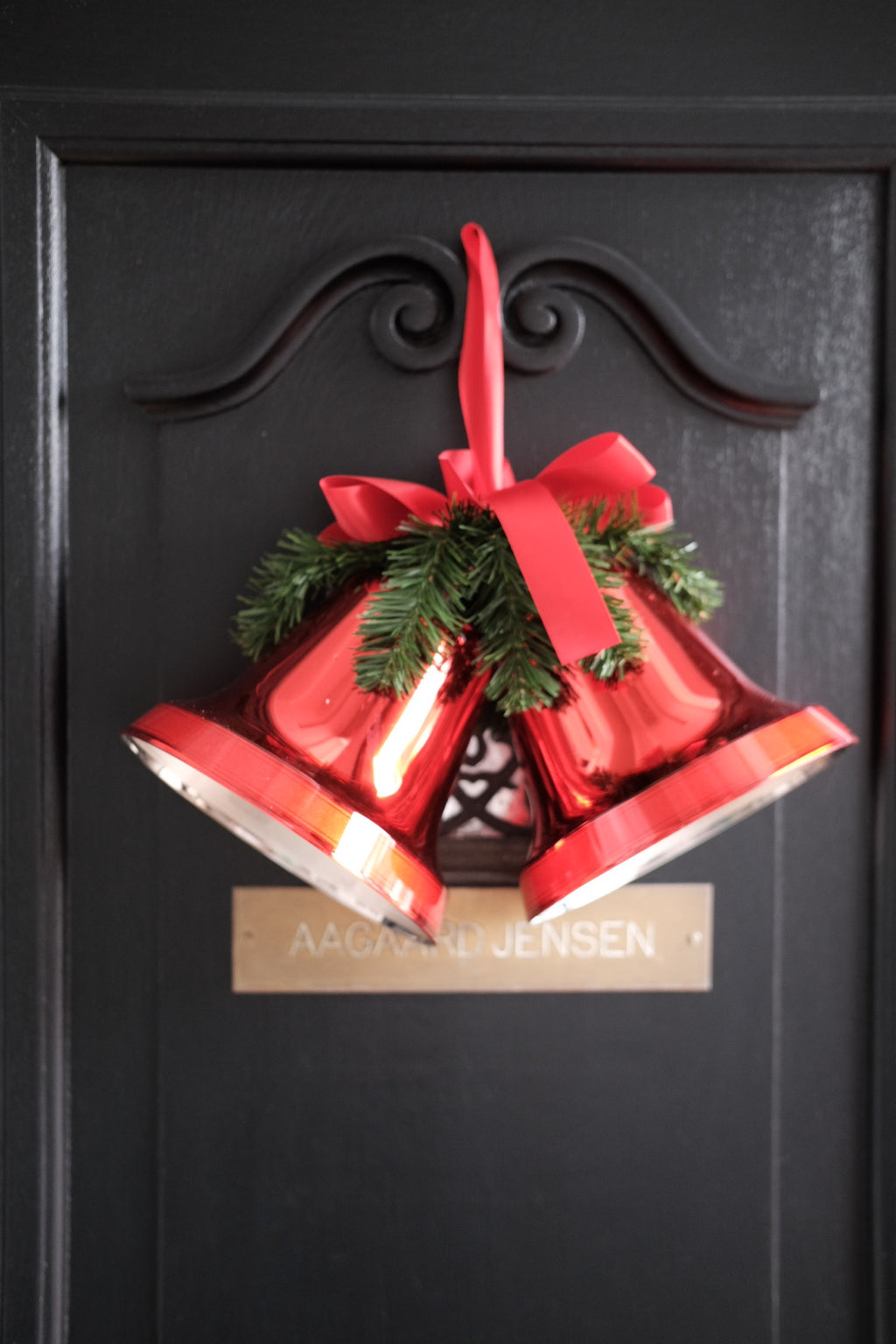 Julepynt • Klokker • Rød