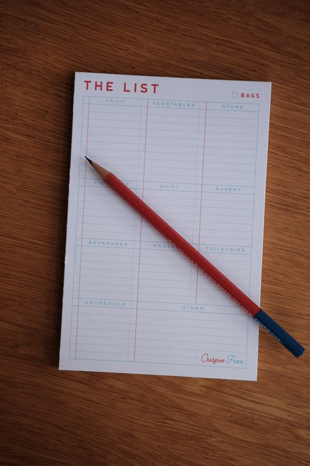 Notesbog • Indkøbsliste • 50 sider