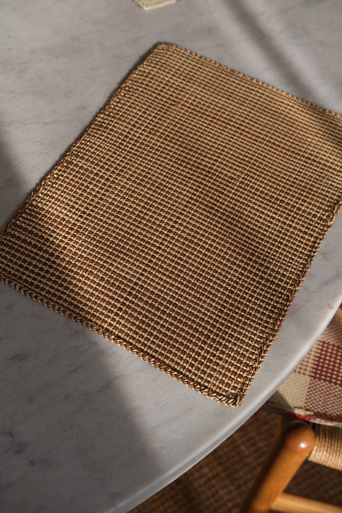 Dækkeserviet • Palmeblade • Iraca • Brun & Natur • DORA