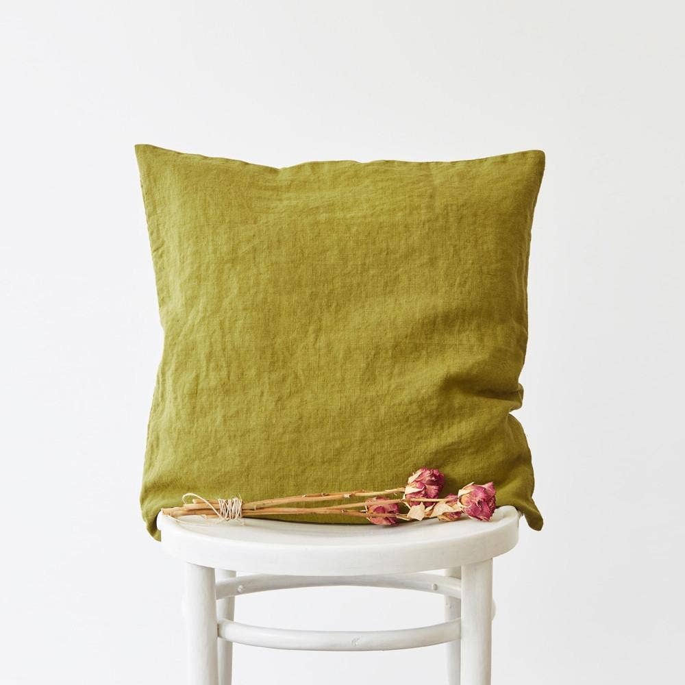 Pillowcase • Linen • Medium • Moss Green