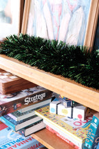 Guirlande • Lametta Grøn • Tyk • 3 meter