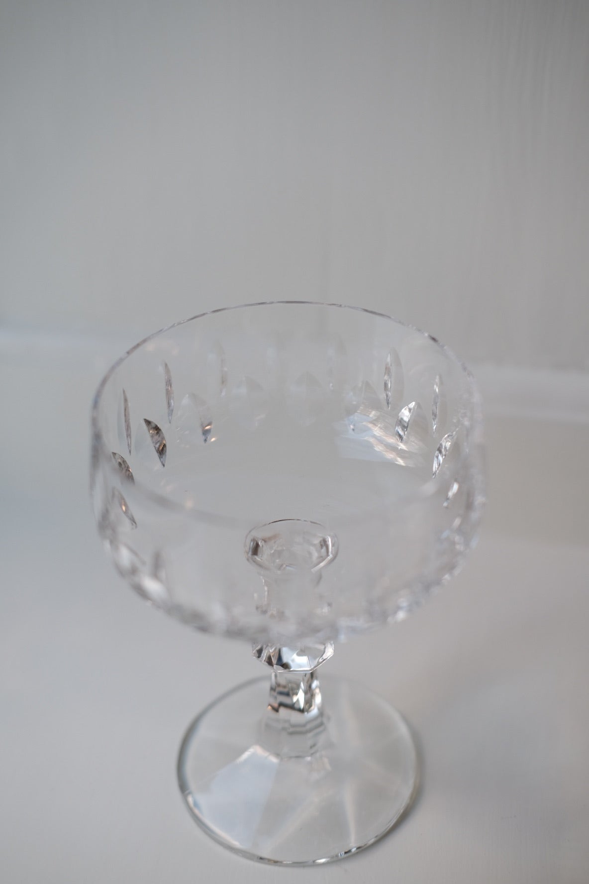 Vintage Champagneskål • Glas • 13 cm