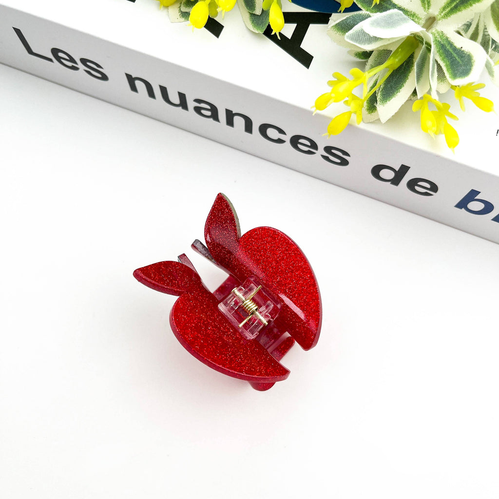 Hårklip • Rødt æble