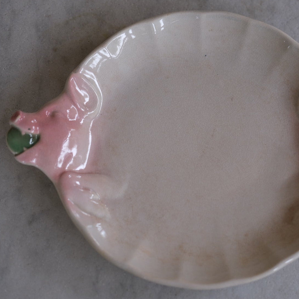 Vintage • Tray • Pig