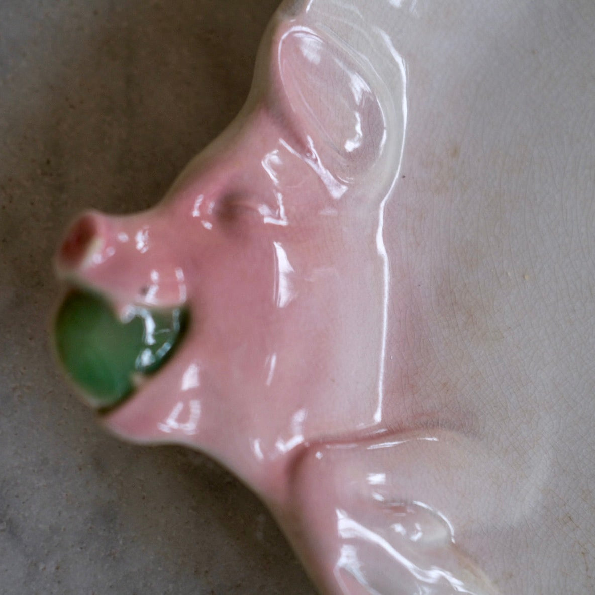 Vintage • Tray • Pig
