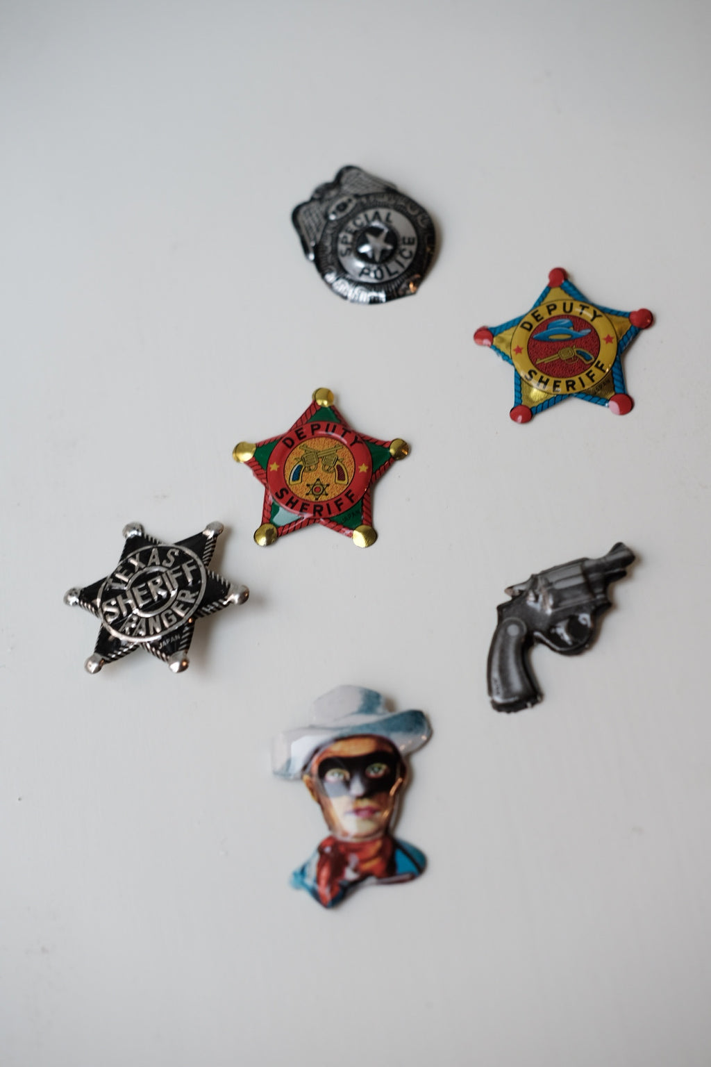 Legetøj • Pin badge • Cowboy • Assorterede