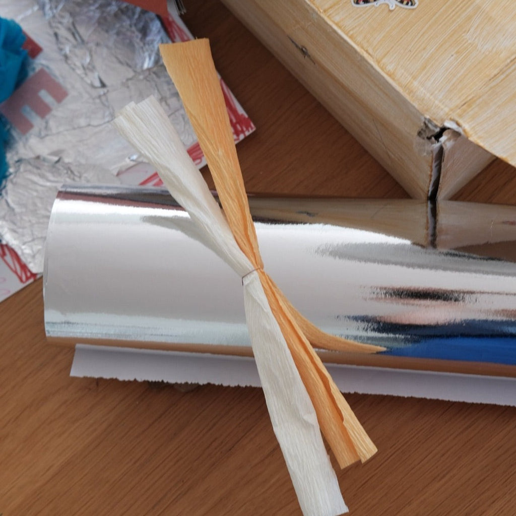 Gavepapir • Sølv • 3 meter • Sendes ikke