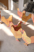 Påskepynt • Bordguirlande • Høns