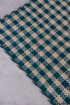 Dækkeserviet • Palmeblade • Iraca • Tyrkis Mellem Tern