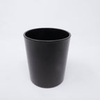 Toilet brush holder Glass Black