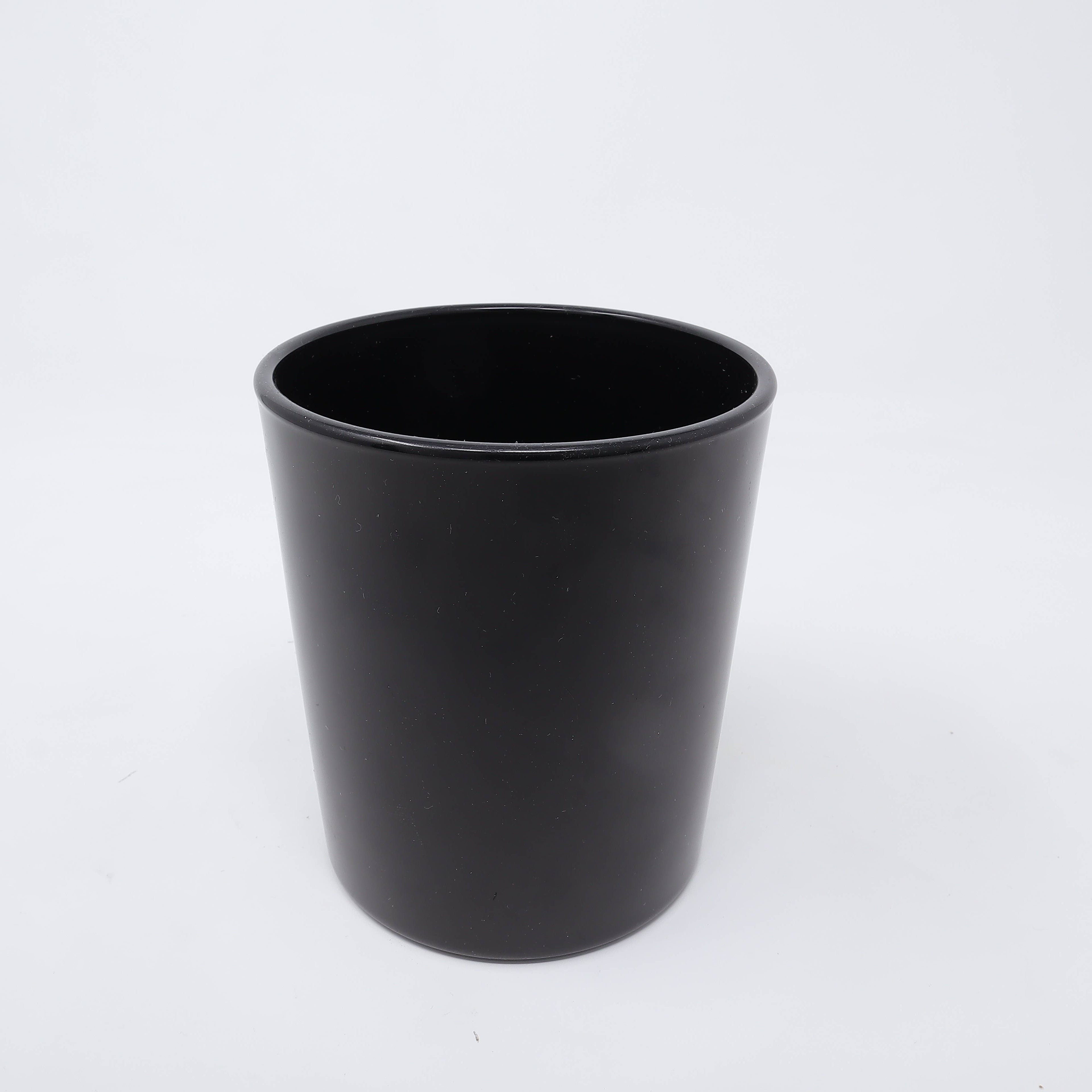 Toilet brush holder Glass Black