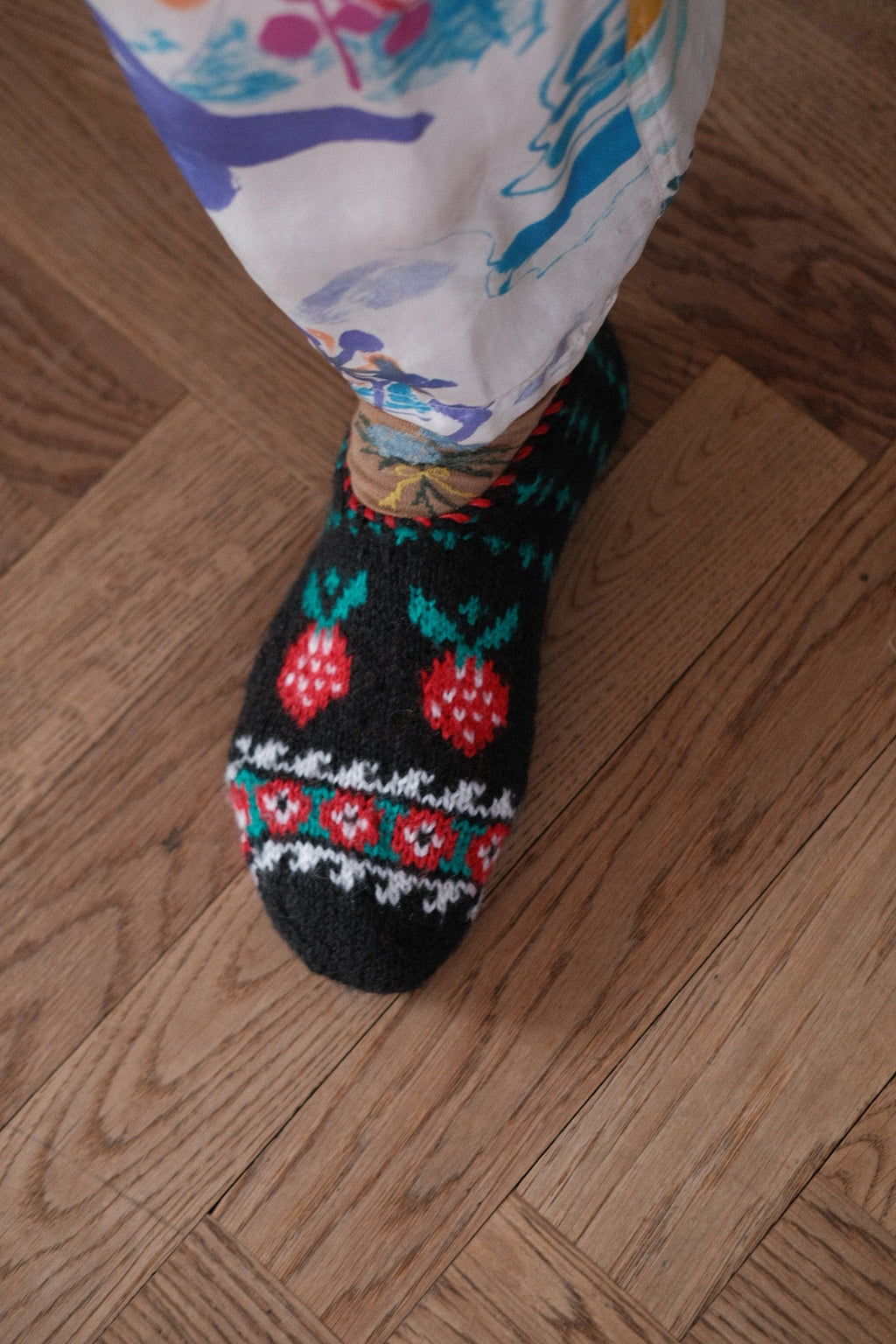 Futter • Håndstrikket • Assorteret med mønster