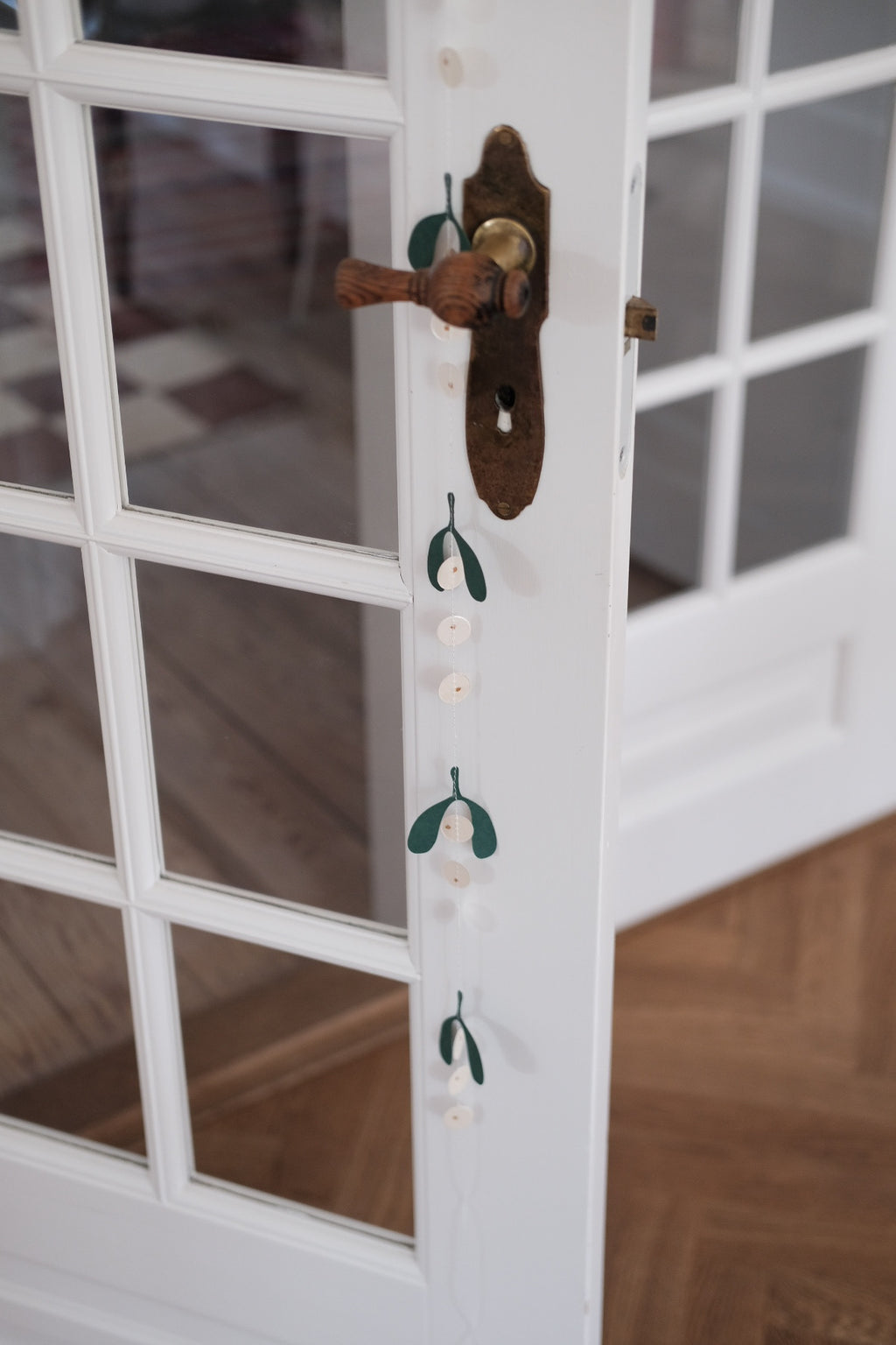 Julepynt • Papir • Guirlande • Mistelten