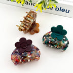 Hårklip • Flower Blomst Rød