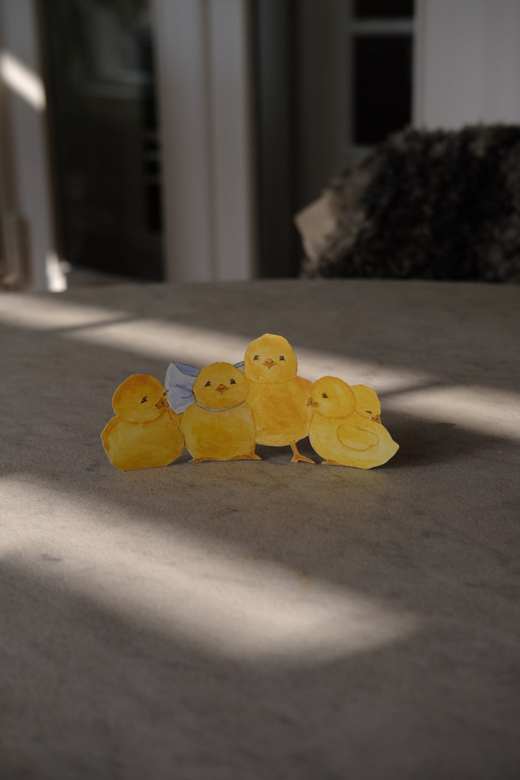 Påskepynt • Kyllinger • Udklip