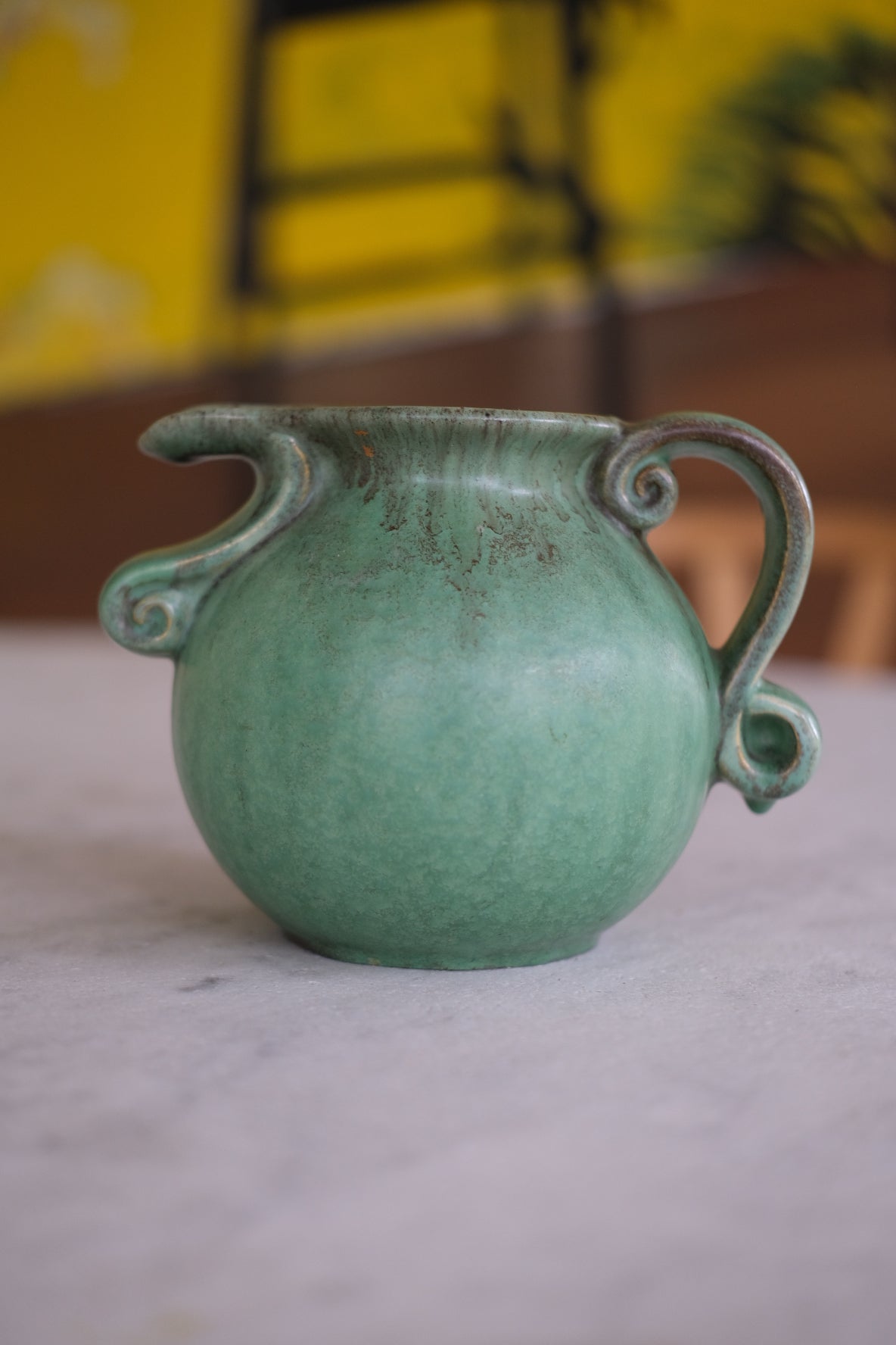 Vintage • Vase • Michael Andersen • Jade
