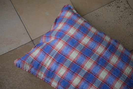 Pillowcase • Linen • Large • Summer Plaid • Summer Plaid